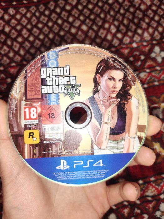 Диски для playstation 4