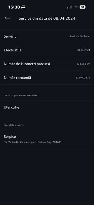 Vand Audi A3 8v 35 2.0 tdi 110Kw