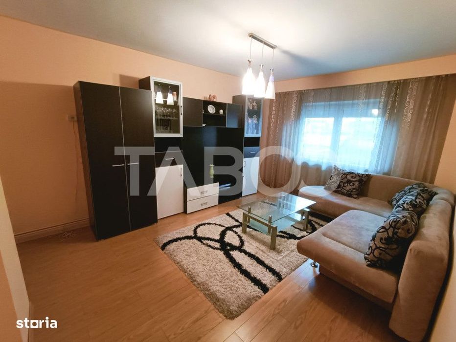 Apartament cu 3 camere 2 bai 63 mp utili etaj 1 in Sibiu zona Turnisor