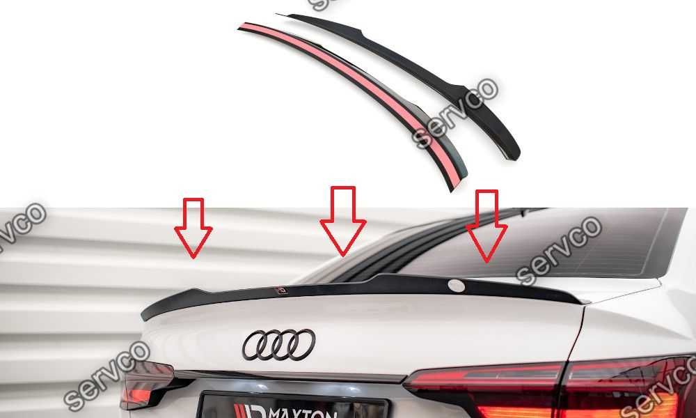 Pachet Body kit tuning Audi A4 B9 Facelift 2019- v6 - Maxton Design