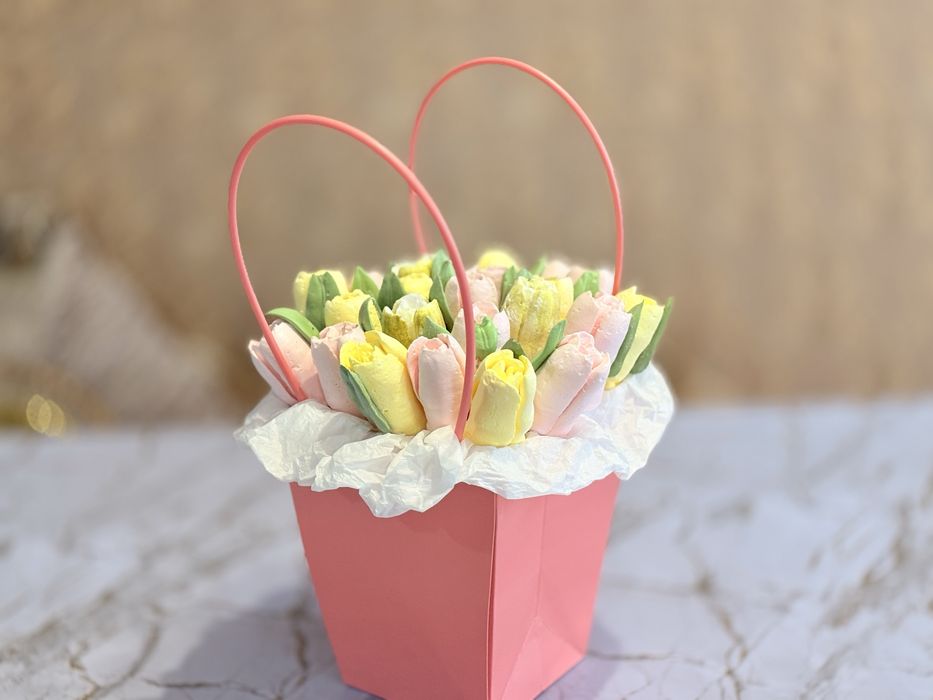 Зефирные тюльпаны