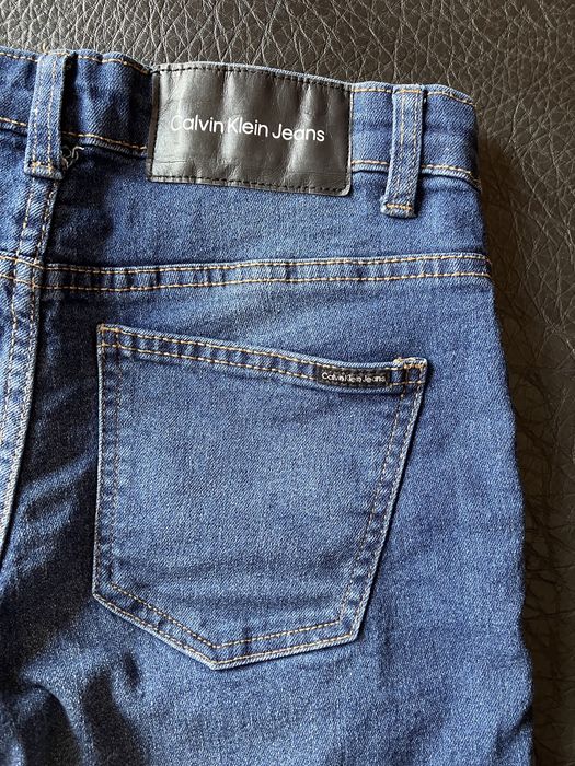 Детски дънкови бермуди Calvin Klein 12 г.
