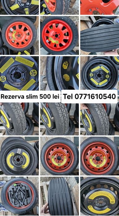 Roata de rezerva  slim Volvo /Audi/ Cricuri / Compresoare auto