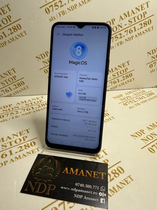 NDP Amanet Braila Honor x6b (52690)