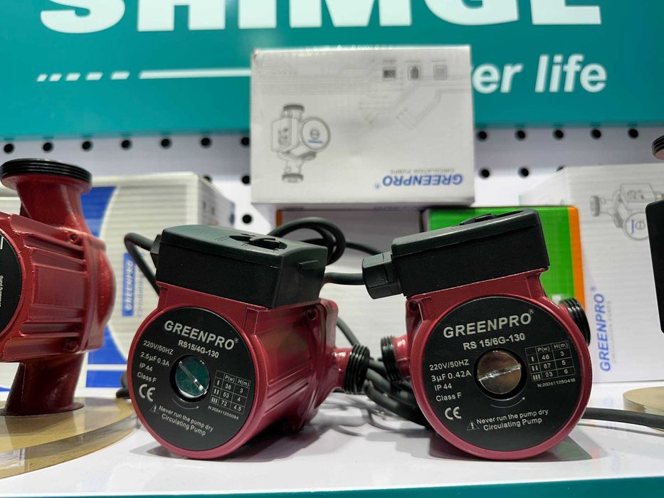 Циркуляционный насос для  отопления Greenpro RS15/4-130