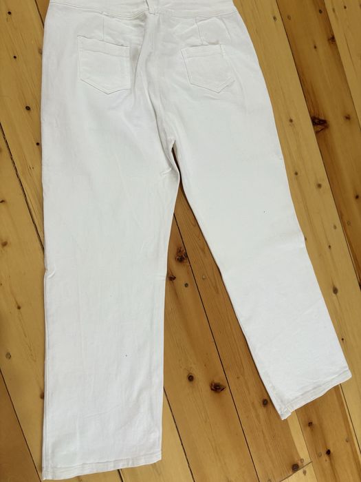 Женская белый брюк