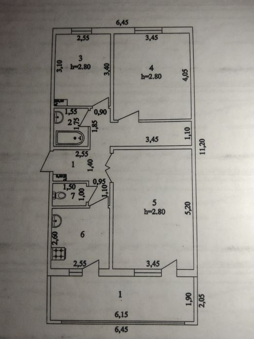 Srochna 3 xonali dom sotiladi