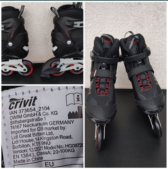 crivit 45 si crane street role inline in linie reglabile 38 - 41 copii