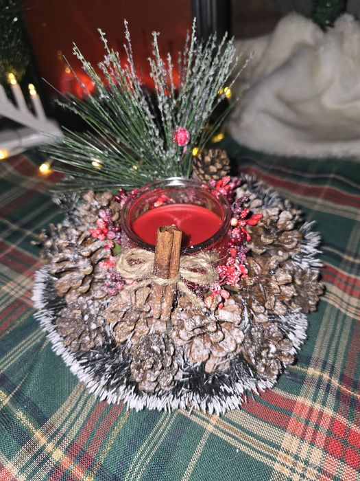 Коледни свещници