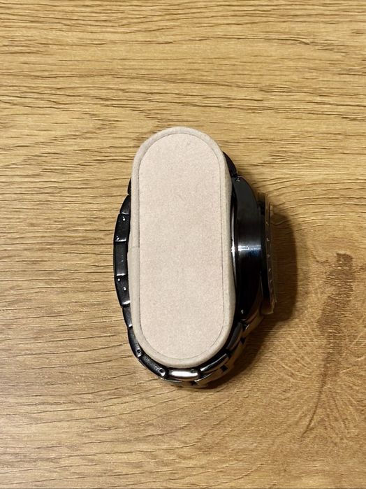 Ceas Fosil Negru Otel Inoxidabil