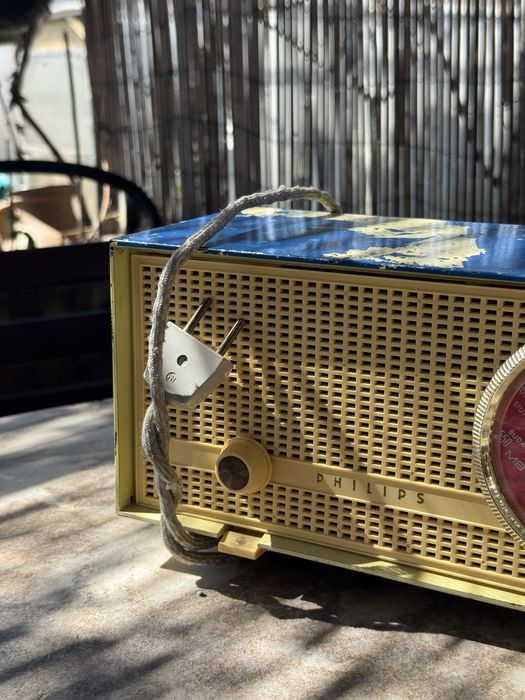 Philetta Philips DeLuxe radio de colectie pe lampi lampa 1961 tuner