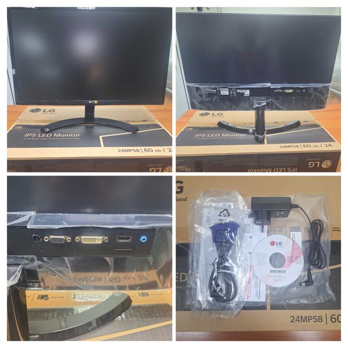 Лаптоп Dell, монитори LG, Dell и 2 бр. компютри HP