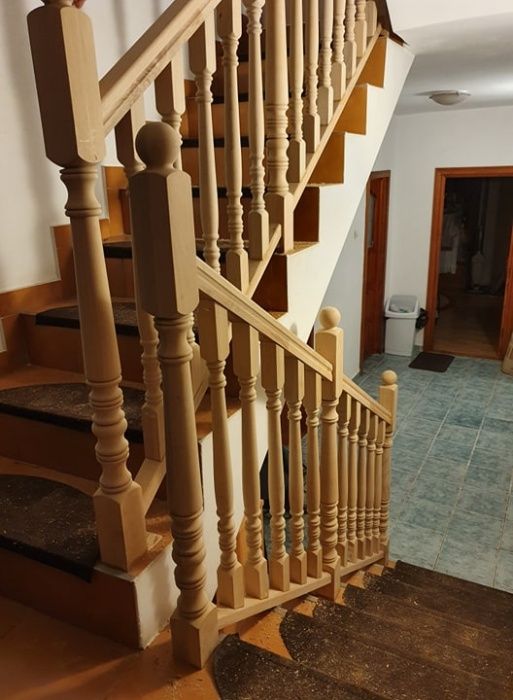 Montaj scari, balustrade.