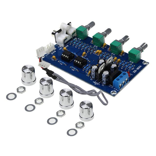 Corector de ton audio stereo realizat NE5532