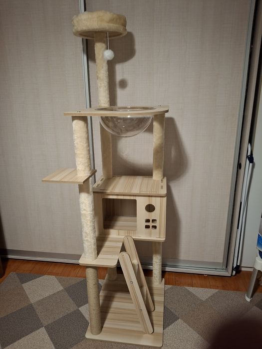 Loc de joaca  pentru pisici nou 175x58x45