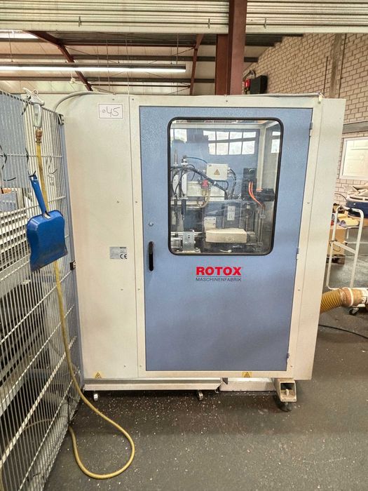 Linie de sudura -debavurare la 4 capete Hollinger MSP / Rotox EPA 472