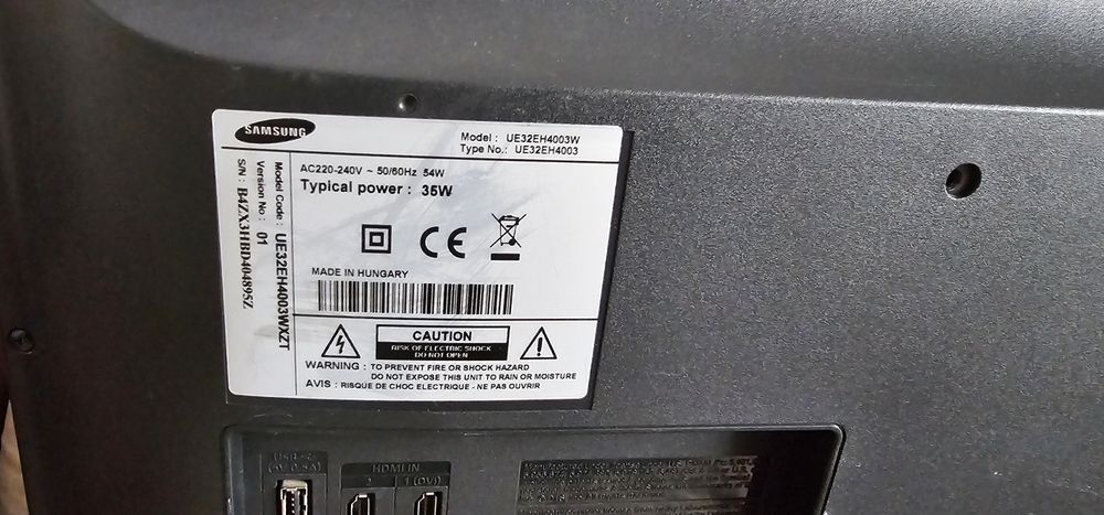 TV HD 32" Samsung EH4003