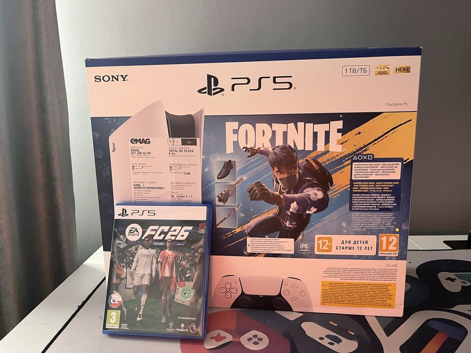 Vand PS5 in cutie+cd fc26