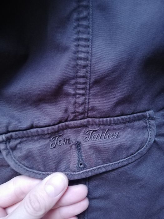 Куртка джинсовая коричневая