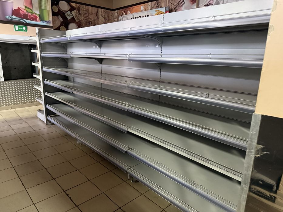 Стеллажи торговые б/у