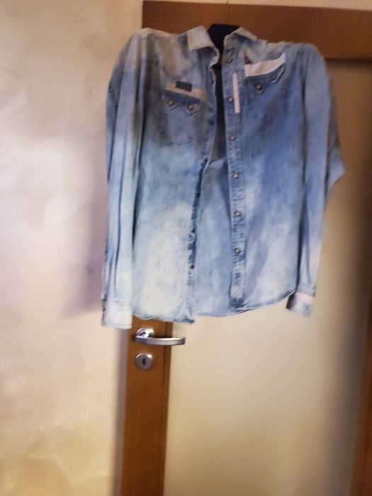 Дънкова мъжка риза scotch soda