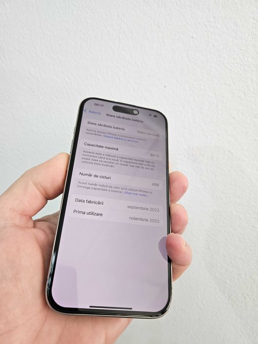 Iphone 15 Pro, 512 Gb, neverlock, Garantie.