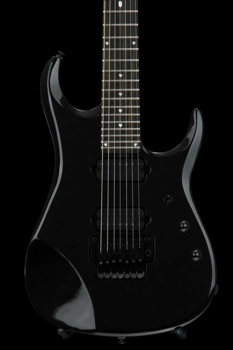 Ernie Ball Music Man JP16 (BFR) Rose 7-string Floyd Black Lava USA