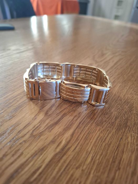 Мъжка златна гривна чисто нова 41 грама