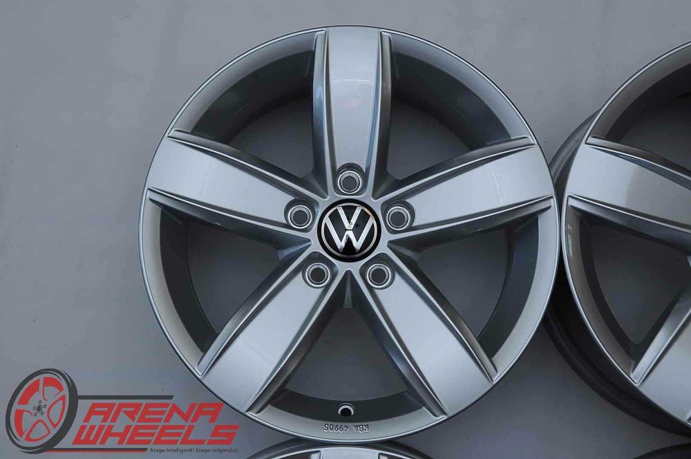 Jante Noi 16 inch Originale VW Passat Golf T-Roc Tiguan EOS Beetle Jetta Touran Caddy Sharan R16