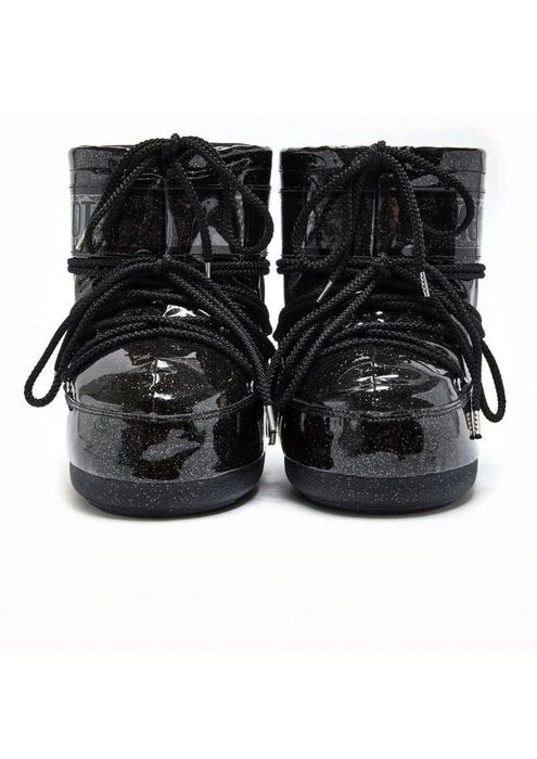 Оригинални Moon Boot черни с брокат