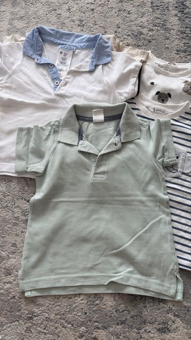 Set 5 tricouri, pentru baieti, Jacadi, Mango, Zara, hm