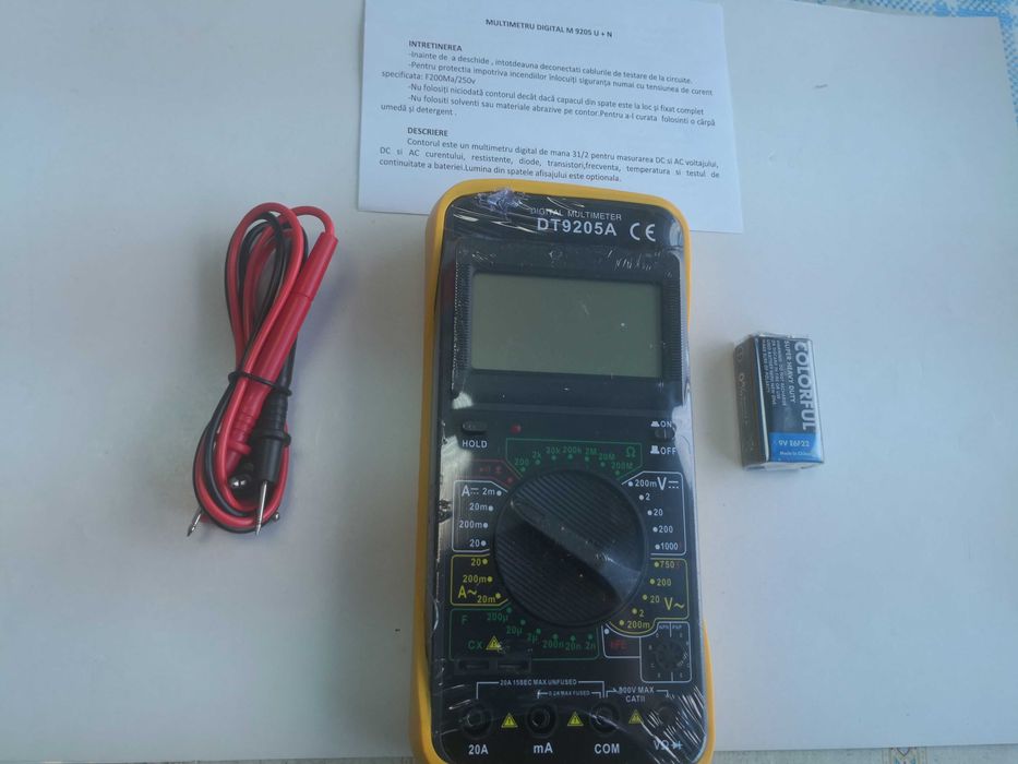 Multimetru digital DT9205A