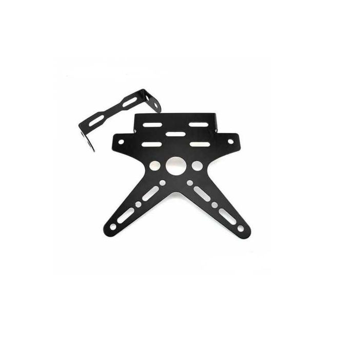 Поставка за регистрационен номер, Стойка за номер на мотор, Черен