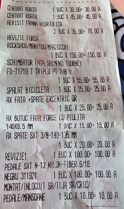 Vand bicicleta romet