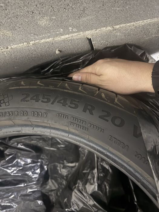 Летние шины 245/45/20
