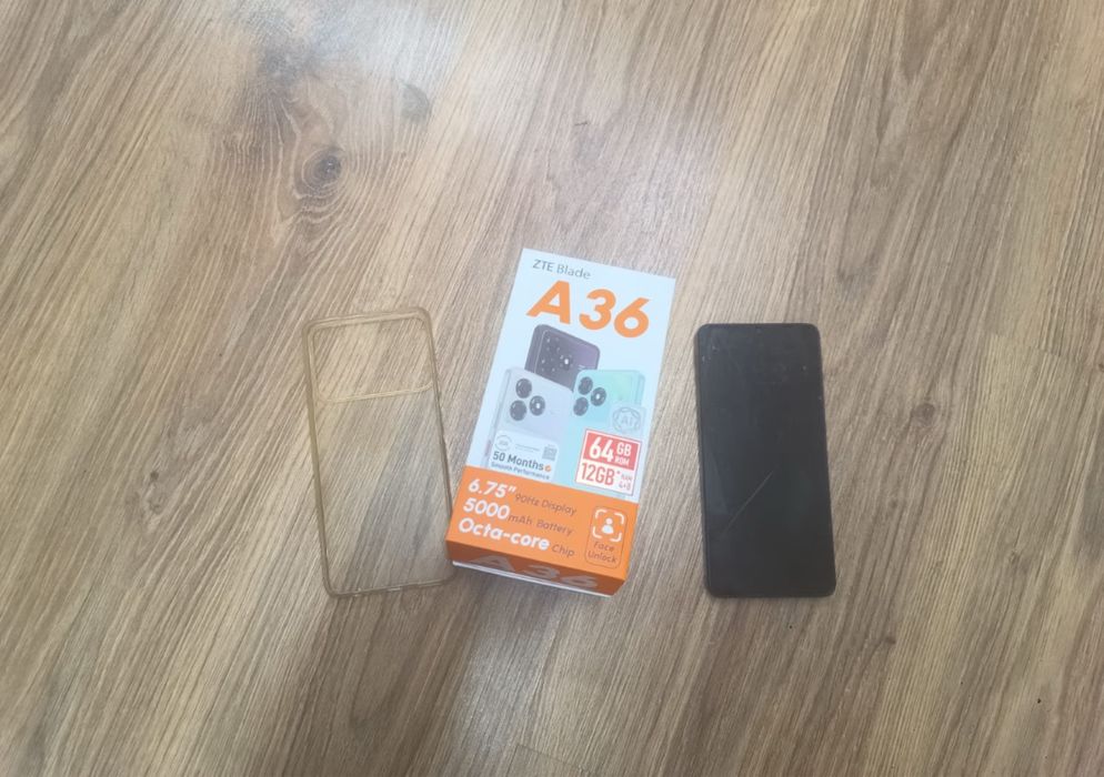 Продам телефон ZTE A36 новый