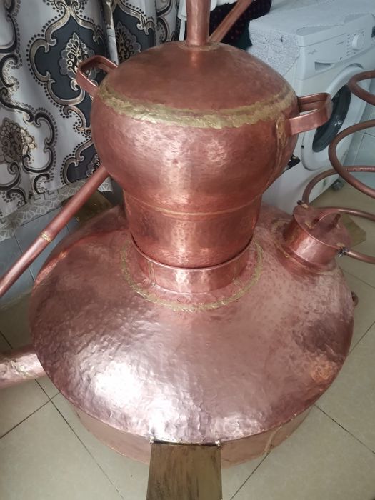 Vand cazane de tuica din cupru alimentar capacitate de 250l