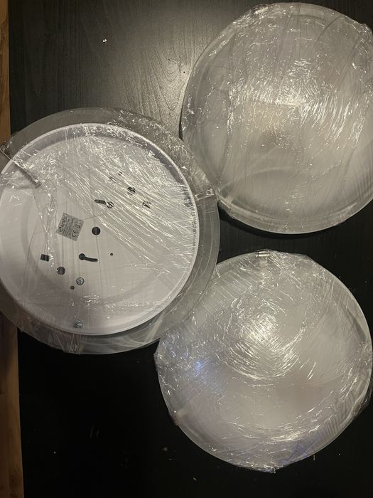 Aplice rotunde cu fasung E27 ceramica -noi