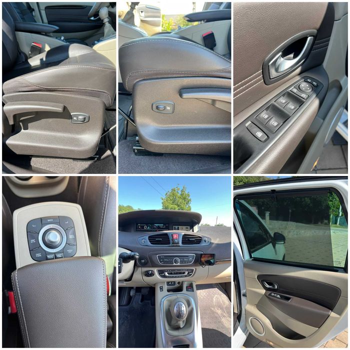 Renault Scénic III Luxe Energy 1.6 dCi 131 CP | Un singur proprietar din 2012 | Istoric complet | 2 carduri | 8 roți