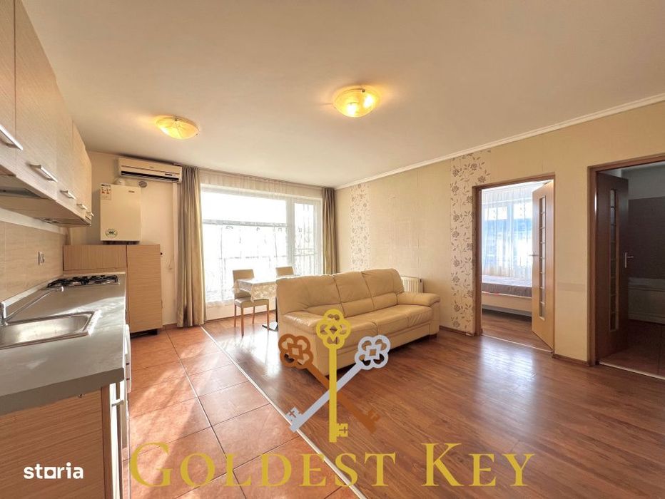Apartament mobilat si utilat, 2 camere la 55mp si terasa! Zona Petrom