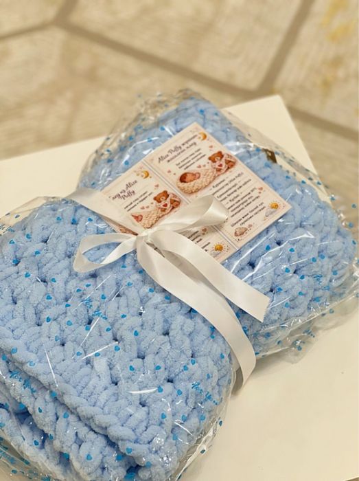 Уютные пледы ручной работы