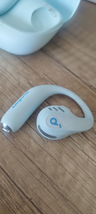 Безжични слушалки Anker - Soundcore AeroFit Pro, TWS, сини