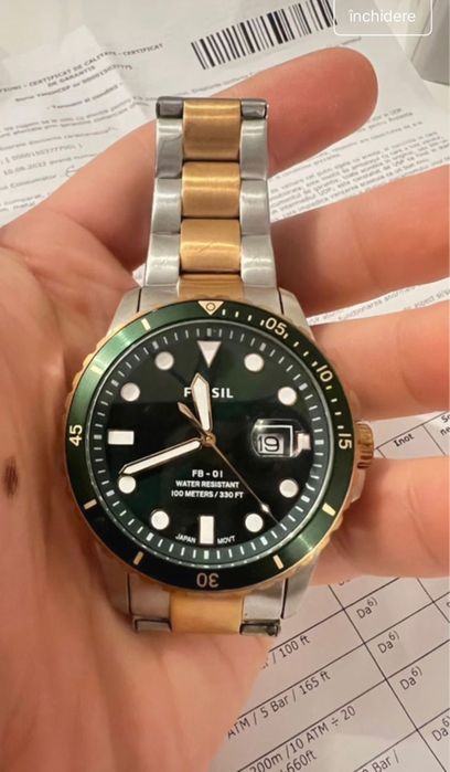 Ceas fossil 42 mm pentru barbati