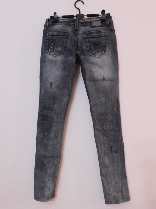 Дамски дънки Tally well с интересен принт