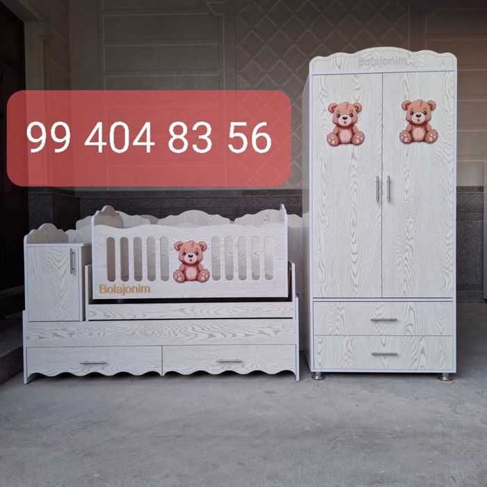 Kravat va shkaf detskiy mebellar