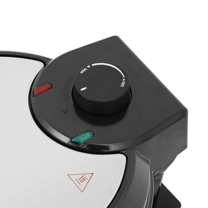 Aparat pentru preparat vafe/gofre Star-Light WMH-700W, 700W, Termostat ajustabil, Negru/Inox