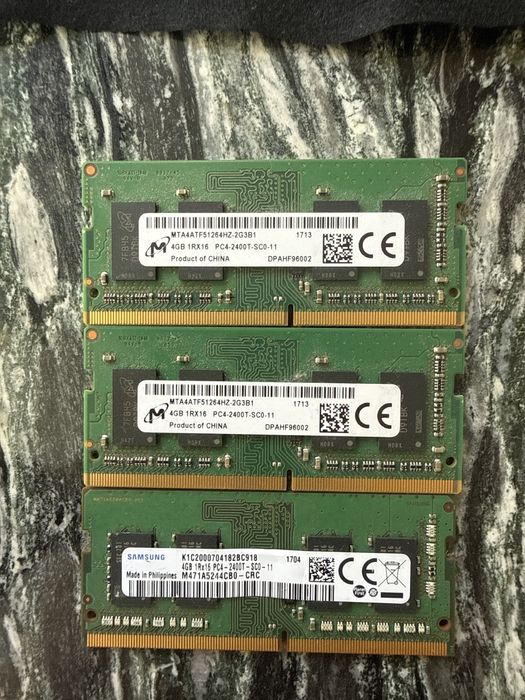 Memorie ram laptop ddr4 8gb/4gb 2400/2666/3200