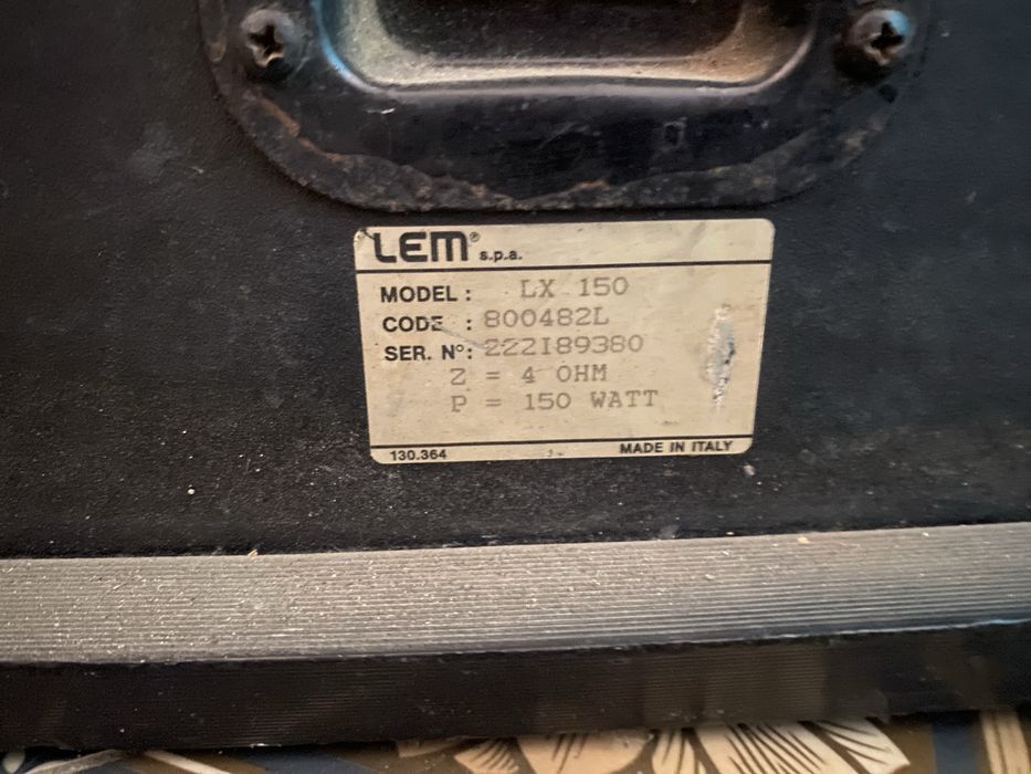 Boxe LEM 15 inch