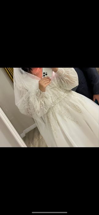 Роскошное свадебное платье