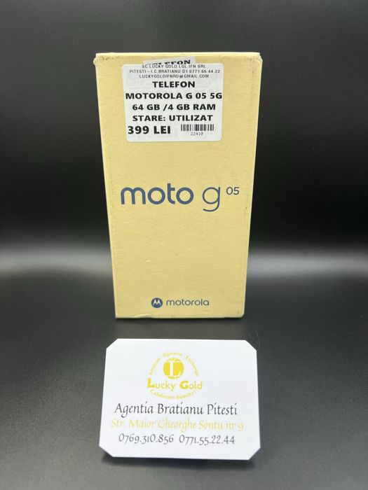 Telefon MOTOROLA G 05, 64GB / 4GB RAM cod produs 22410